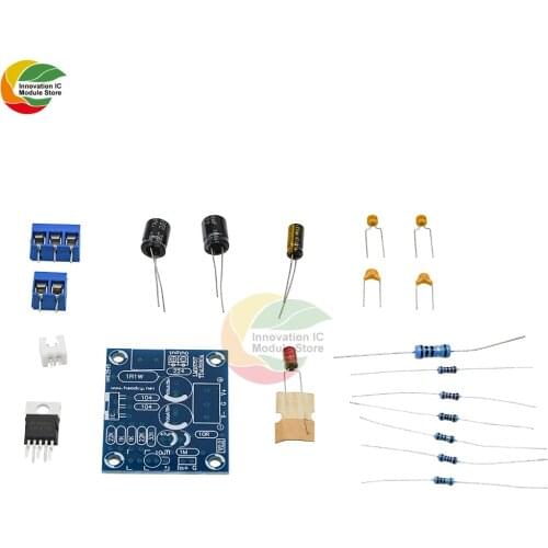 Ziqqucu 20W HIFI Mono Channel LM1875T Stereo Audio Amplifier Board Module DIY Kit