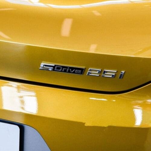 1pcs New Car Styling 3D ABS Sdrive 20d 25d 28d 30d 35d 40d 45d 48d 50d Side Badge Emblem Sticker For X3 E83 F25 X4 F26 X5 E70