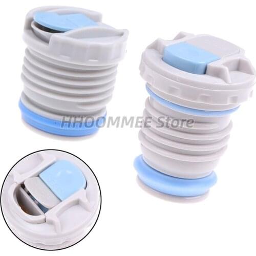 1pc Plastic Vacuum Flask Lid Thermos Cover Portable Universal Travel Mug Accessories NEW