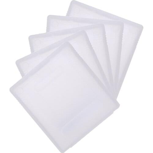 5Pcs Clear Plastic Game Cartridge Case Dust Cover For Nintendo Game Boy Color GBC