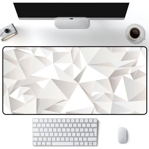 Mousepad White Mouse Pad Art Desk Mat Mouse Carpet Xxl Mouse Pad Mini Pc Gamer Desktop Keyboard Pad Pad On The Table Mat For Pc