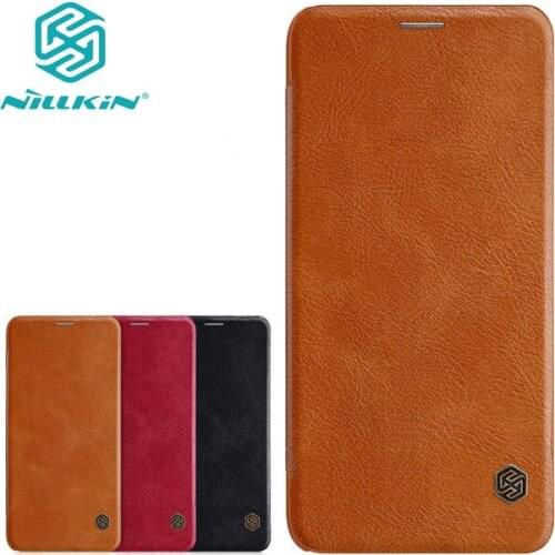 For Samsung J8 case Samsung Galaxy J8 2018 (SM-J810) Case Luxury Flip Leather Wallet Phone Back Cases NILLKIN Original J8 6.0"