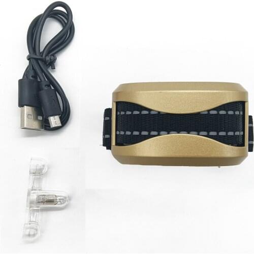 Control shock Dog trainer Anti Barking Waterproof Dog shock rechargeable anti bark training bark collar voice control