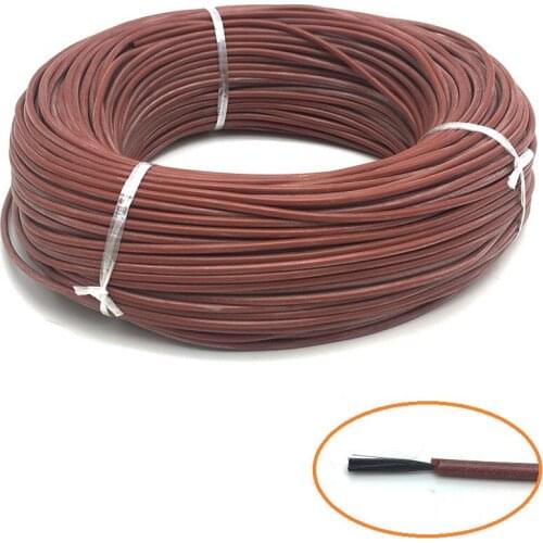 10m-20m Electric 12K 33ohm/m Carbon Fiber Heating Cable 220V Infrared Warm Floor Wire Home Heater