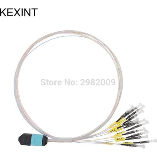 KEXINT 12 Core MTP LC Fiber Optic LSZH Uscoonec