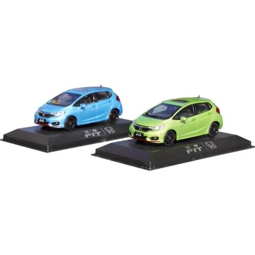 Classic Original Factory Green/blue 1:43 Gac Honda Fit 2018 Diecast Alloy Car Model for Collection, Toys, Gift