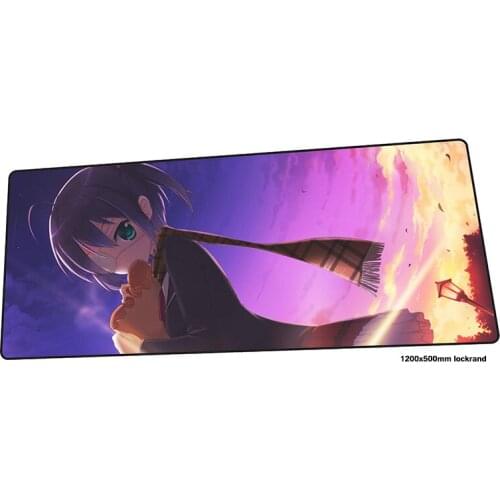 Chuunibyou demo koi ga shitai mouse pad 1200x500mm mousepads gaming mousepad gamer anime HD print mouse pads keyboard pc pad