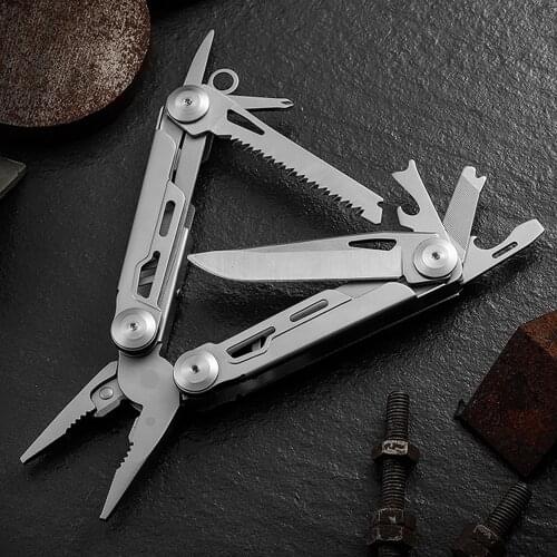 EDC Multi Tool Pliers Outdoor Camping Stainless Steel Multitool Knive Survival Folding Knife Wire Stripper Cutter Hand Tool Sets