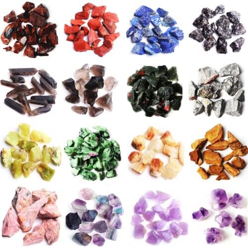 1 Bag A 30g/50g Natural Crystal Rough Rock Stone Scientific Research Mineral Specimen Colorful Quartz Decor Reiki Healing