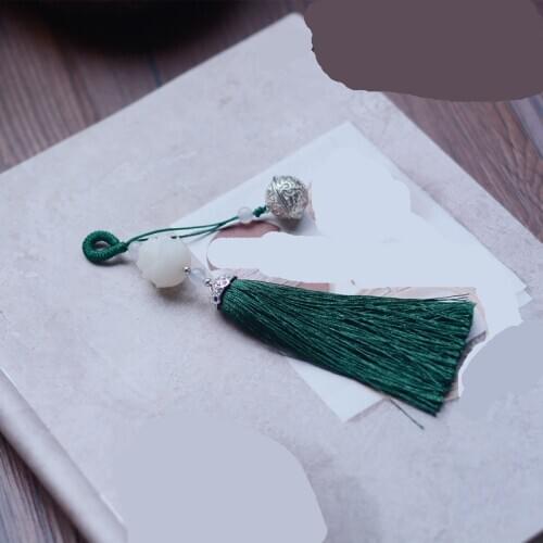 1pcs Handmade Retro Chinese Style Tassel Accessories for Cheongsam Hanfu Pendant Decor Cosplay Prop Women Girl Gift