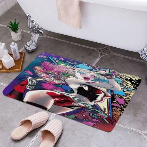 Lets POP 3D Print Doormats Rectangle Non-Slip DoorMat Bedroom Kitchen Entrance Print Door rugs Dropshipping