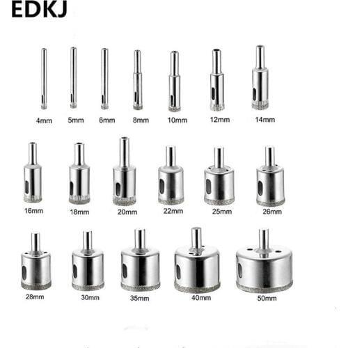 5mm-60mm diamond glass drill bit glass emery tile ceramic tile ceramic marble hole opener drill hole bead grinding polishing