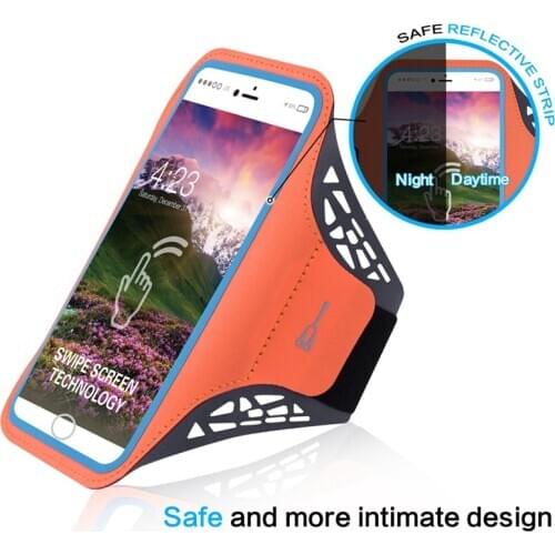 Waterproof Universal Brassard Running Gym Sport Armband Case Mobile Phone Arm Band Bag Holder for iPhone Smartphone on Hand