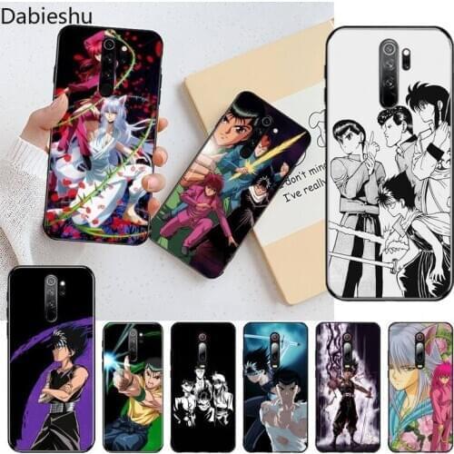 Yu Yu Yuyu Hakusho anime Customer Phone Case for Redmi Note 9 8 8T 8A 7 6 6A Go Pro Max Redmi 9 K20 K30