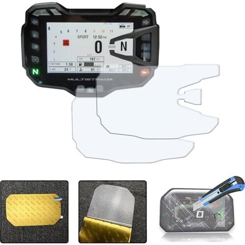 Protection Film Speedometer Dashboard Screen Protector Shield For DUCATI Multistrada 950 1200 1200S 1260 1260S 2015-2018 2017