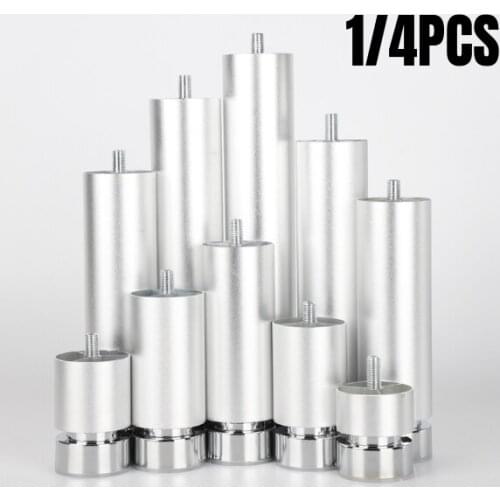 1/4PCS Metal Furniture Legs Feet Modern Style Replacment Supports For Tea Coffe Table Sofa Coach Carbinet TV Stands Refrigerator