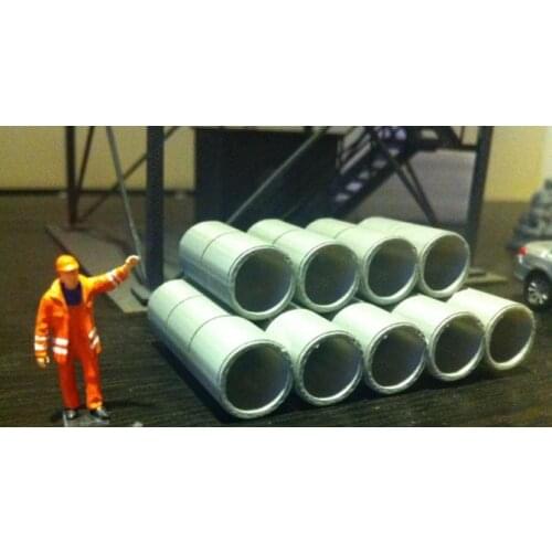 1/87 Model cement pipe diy architectural material sand table model materials Free Shipping