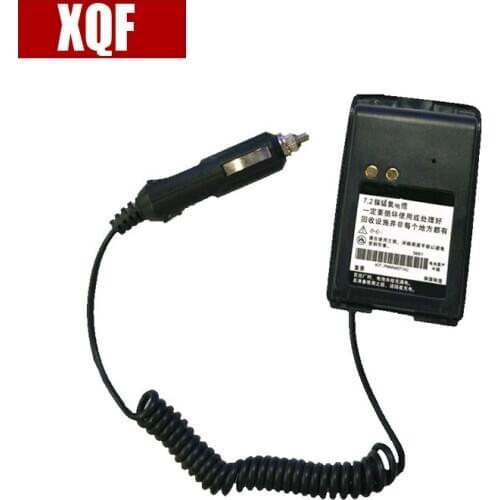 XQF 10PCS Car Charger Battery Eliminator for Motorola radio A8 Two Way Radio