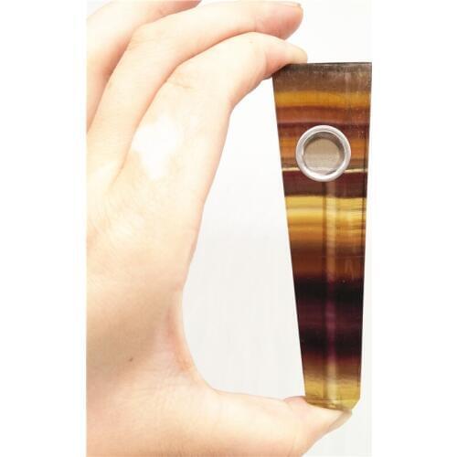 100% natural quartz crystal smoking pipe fluorite wands reiki healing gifts wholesale price