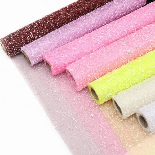 50cm*4Yards Valentines Day Bouquet Wrapping Snow Yarn DIY Florist Supplies Flowers Gift Packing Paper Wedding Party Decor Gauze