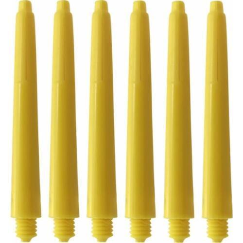 Dart Accessory 50pcs Nylon Dart Shafts Replacement and 50pcs O Rings Hold the Flight Random Color