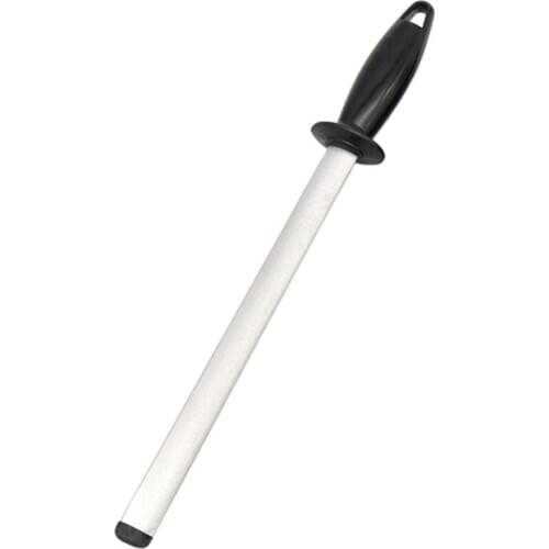 Diamond Knife Sharpener Oval Professional Chef Knife Sharpener with ABS Handle