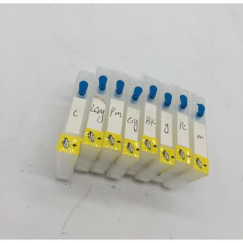 CLI-42BK C M Y PC PM GY LGY Rill ink cartridges for canon pro-100 printer qy6-0084 print head printer printer parts