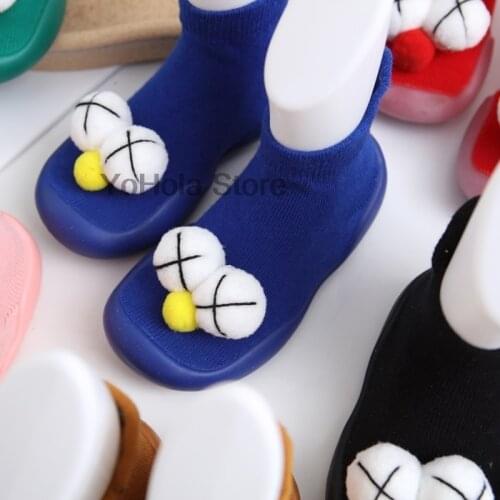 Infant Toddler Shoes 2021 Autumn Girls Boys Casual Shoes Soft Bottom Non-slip Cartoon High Quality Baby First Walkers Shoes