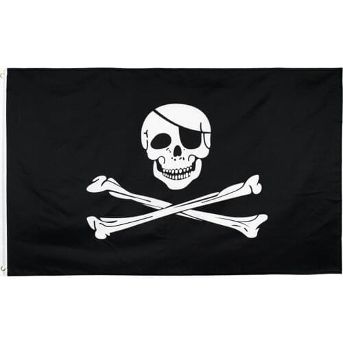 90x150cm jolly roger skull pirate Flag
