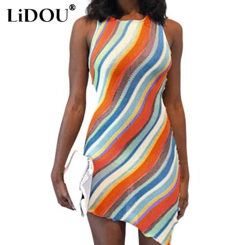 LIDOU Summer Knitted Dresses