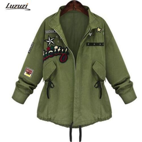 Luzuzi Women's Military Jackets