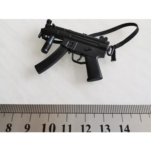 1/6 Scale Male Man Boy Weapon Accessories MP5 Submachine Gun model toy For 12" Male Figure Body Doll