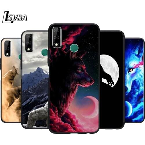 Moon Wolf Howl For Huawei Y9S Y6S Y8S Y9A Y7A Y8P Y7P Y5P Y6P Y7 Y6 Y5 Pro Prime 2020 2019 2018 2017 Phone Case
