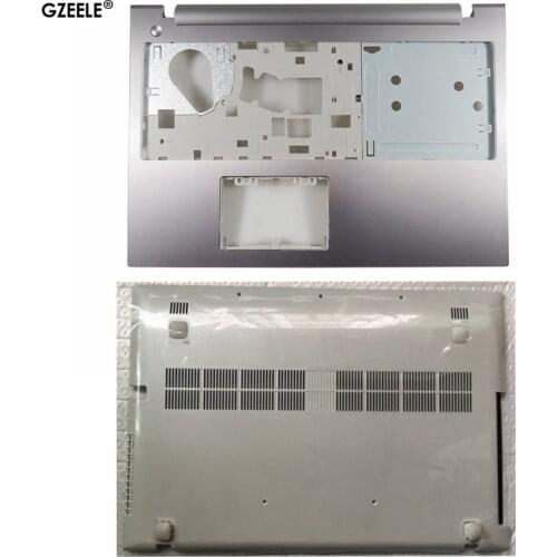 GZEELE New For Lenovo Z500 P500 TOP COVER Palmrest Upper Case keyboard Bezel Upper Case Cover top /Bottom Base Cover Case 5.0
