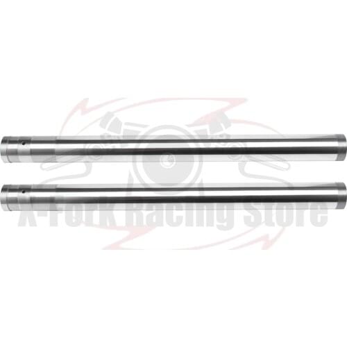 Front Fork Inner Tubes Pipes Stalks Bars Silver For YAMAHA YZ125 YZ250 2015-2020 2016 2017 2018 2019 1SS-23120-00-00 48x597mm