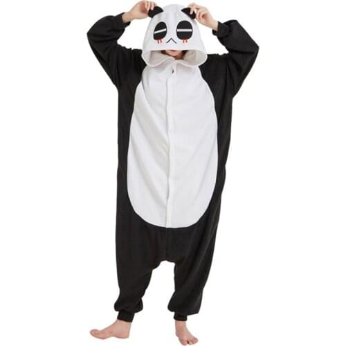 Panda Onesies For Adults Men Kigurumi Pajamas Animal One-piece Pijamas Halloween Women Jumpsuit Siamese Cosplay Costume Pyjamas