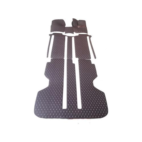 Custom full set floor mats + trunk mat for Toyota Alphard 7 8 seats 2008-2002 waterproof durable carpets for Alphard 2005