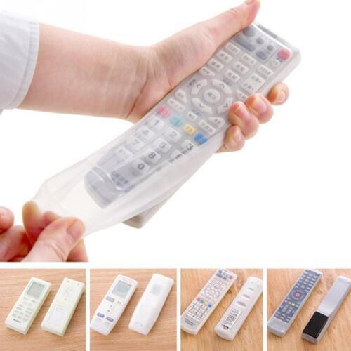 TV Remote Control Set Home Waterproof Dust Silicone Protective Cover Case