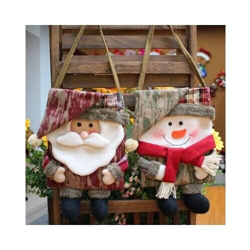 Christmas candy gift Bag Santa Claus Gift bag Christmas supplies decorations Christmas gift bag