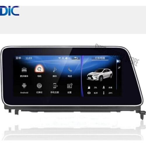 DLC Android system Navigation GPS player Video autoradio Steering-Wheel auto radio car styling For Lexus 2016-2017 RX 200t