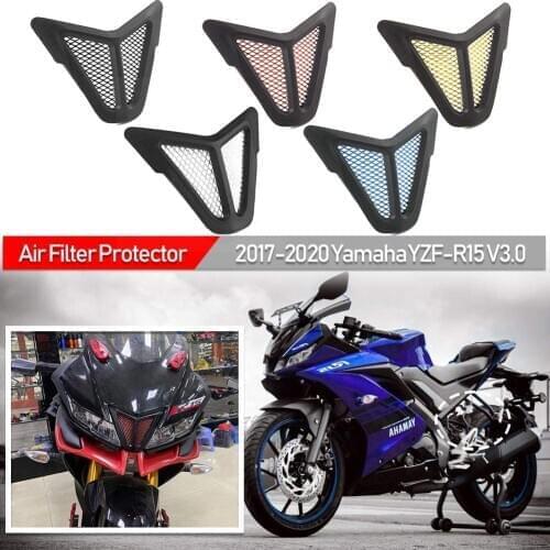Air Filter Dust Protector for Yamaha YZF R15 YZF-R15 V3 2017 2018 2019 2020 Motorcycle Intake Cover Guard Protection Accessories