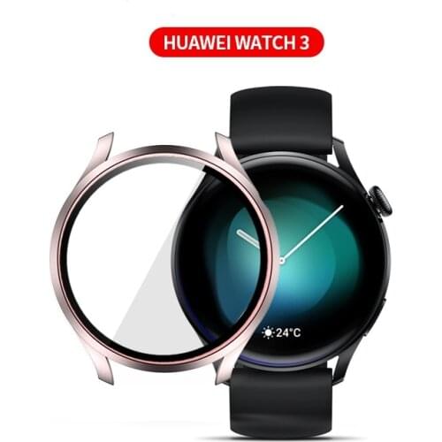Watch Case cover for Huawei Watch 3 hard matte All-Around Screen Protector bumper For Huawei Watch 3 Cover