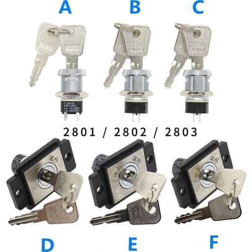 2801 2802 2803 STRUSTESC Elevator Power Lock Base Station Lock LOP Lock With Key