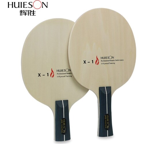 Huieson 5 Ply Wood Table Tennis Blade Lightweight and Non-Bouncy Blade for Table Tennis Learners Kids Entry Level Racket