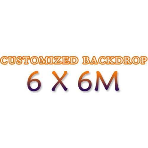 6mX6m Customized Hand Painted Backdrops,Just Let Us Know Model Number or Product ID of Advertised One Buy It Directly