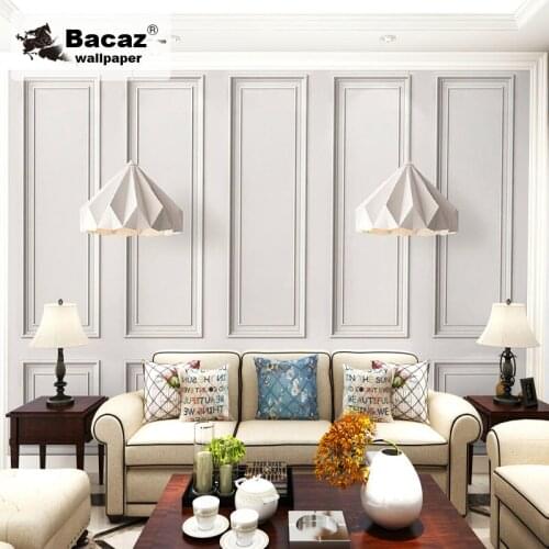 Bacaz 8d/5d Baseboard with Light 3d Wallpaper Photo Mural Wall paper for Living Room Sofa Background 3d Wall Murals Wallcovering