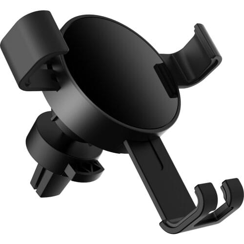 696 X7 Vehicle mounted 360 degree fast wireless charger outlet clamp for iphoneX 8 S8