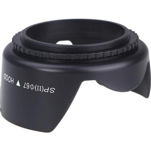 [Lens hood diameter 67 mm] Standard lens hood camera Lens protection flower shaped hood Canon Nikon Tamron Sigma for Sony 67 mm