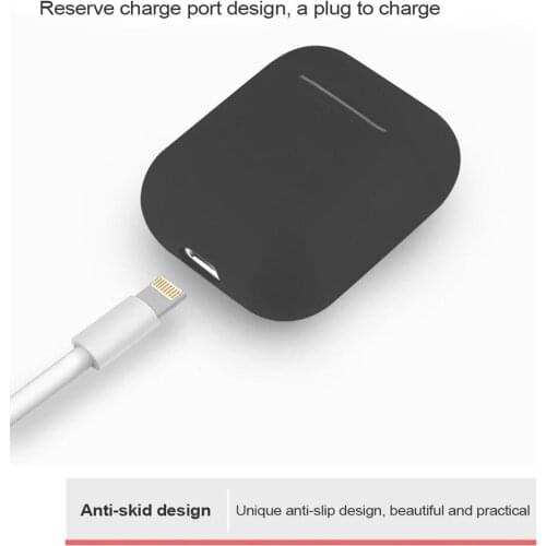 Storage Case for Bluetooth-compatible Earphones Full Protective Anti-drop Anti-dust for Airpods Headphone Case with Charging Box