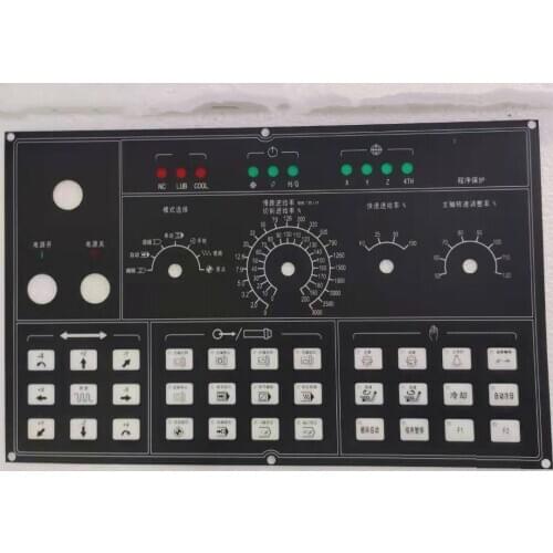 CNC machine CNC equipment operation panel button film CNC machine tool CNC panel switch button film